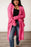Lucy Cozy Cardigan - Hot Pink