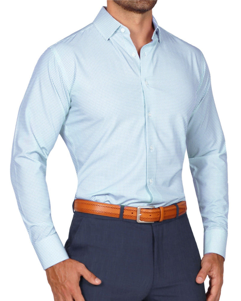 "The Nash" Baby Blue Gingham