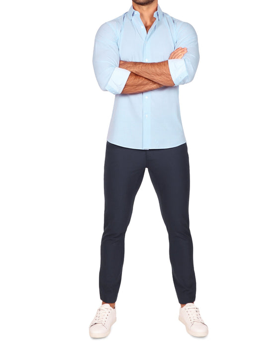 "The Nash" Baby Blue Gingham