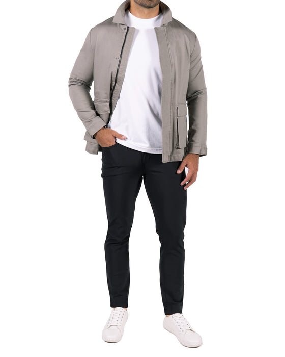 Utility Jacket - Stone Grey