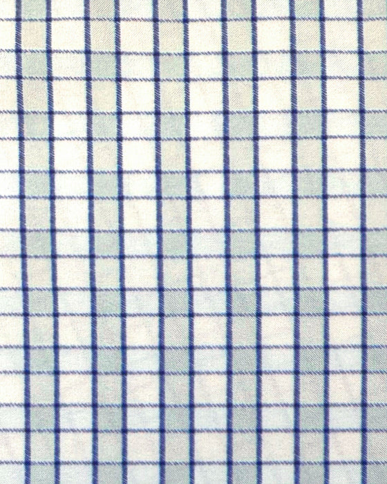 "The Rye" Grey, White & Navy Mid Check