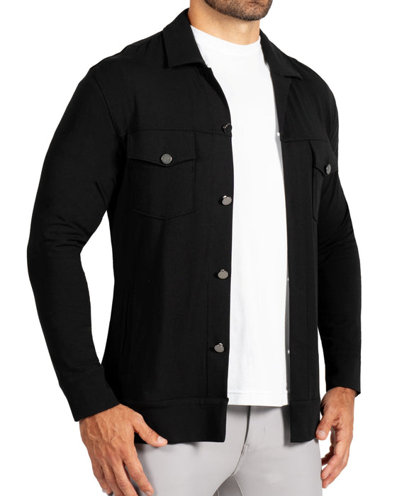 Shirt Jacket - Black