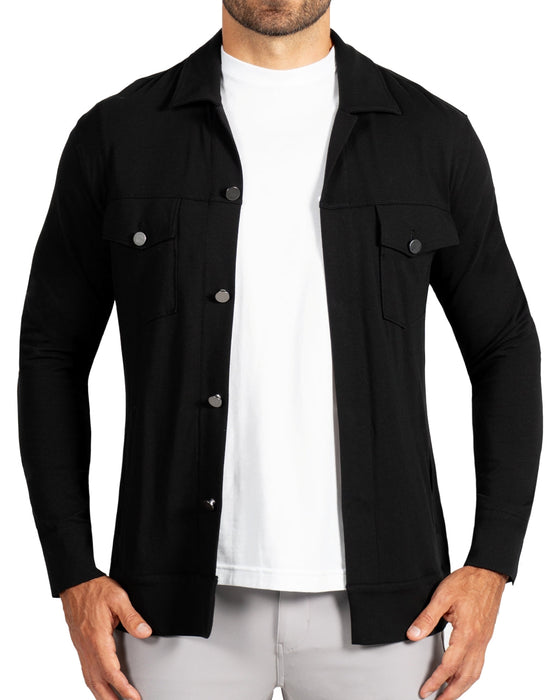 Shirt Jacket - Black