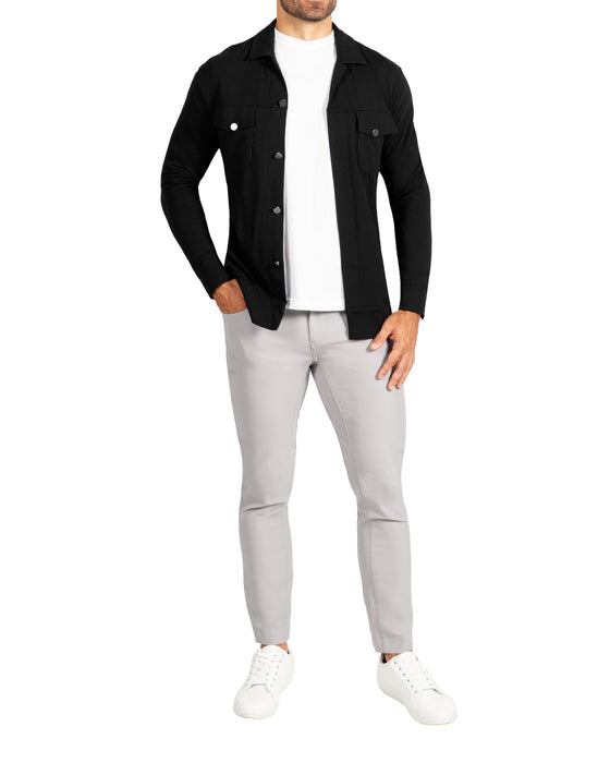 Shirt Jacket - Black