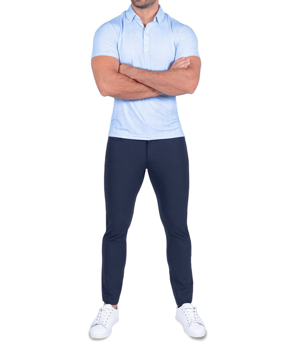 "The Sky" Linen Light Blue