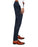 Athletic Fit Stretch Wool Suit Pants - Navy Herringbone