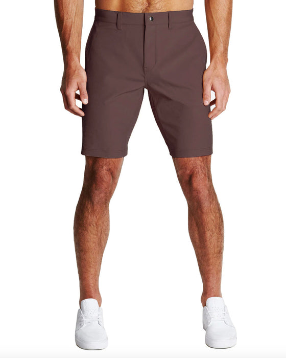 Athletic Fit Shorts - Brown
