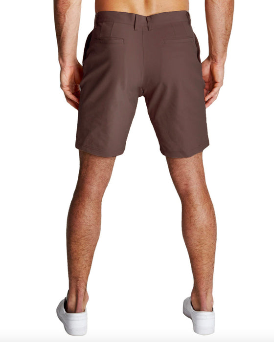 Athletic Fit Shorts - Brown