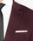 Athletic Fit Stretch Suit - Solid Plum