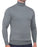 Mid-Weight Wool Turtleneck - Grey