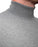 Mid-Weight Wool Turtleneck - Grey