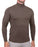 Mid-Weight Wool Turtleneck - Brown
