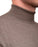 Mid-Weight Wool Turtleneck - Brown