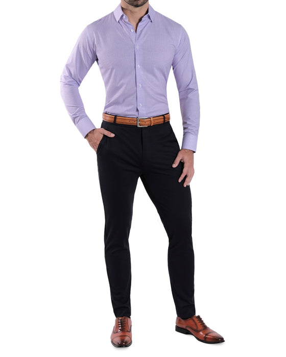 "The Valentine" Lilac Mini Check