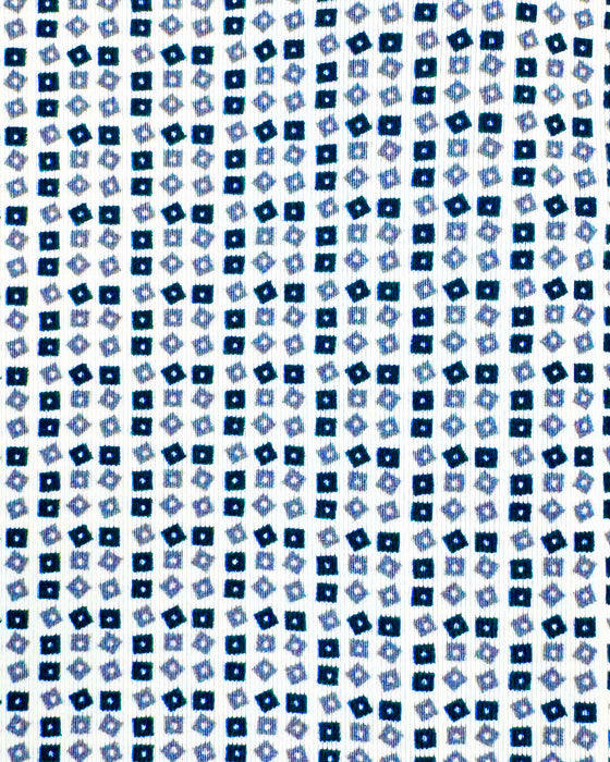 "The Filmore" Grey & Navy Abstract Squares